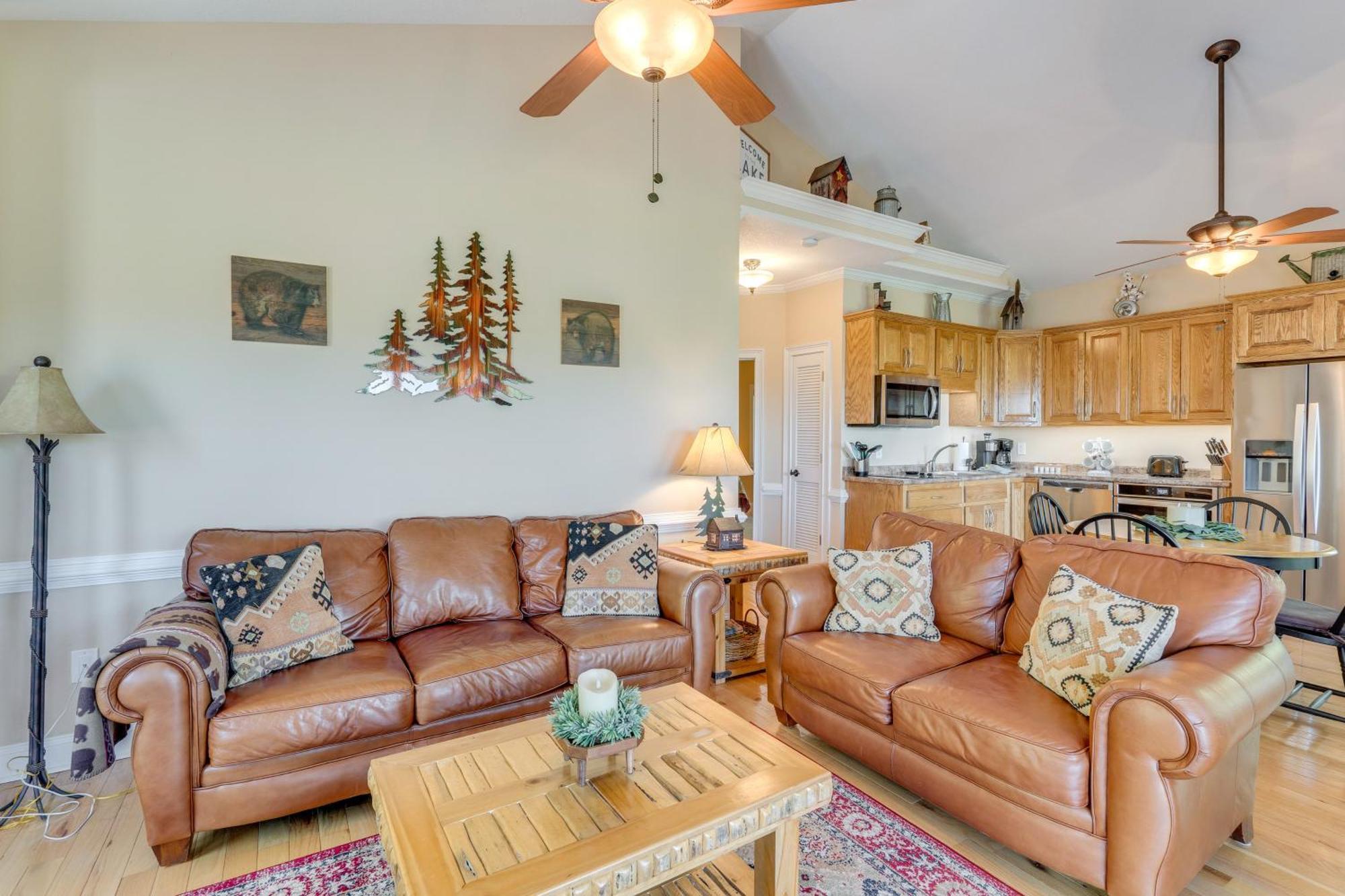 Lake-View Condo With Covered Deck In Hiawassee! エクステリア 写真